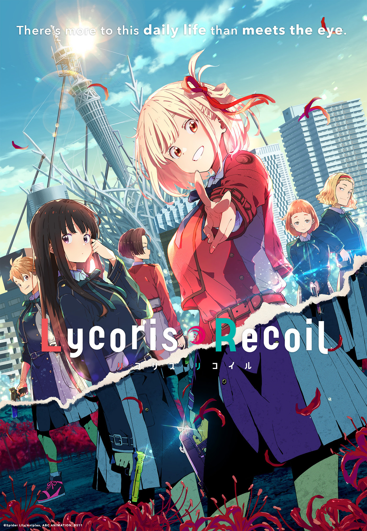 voir serie Lycoris Recoil saison 1