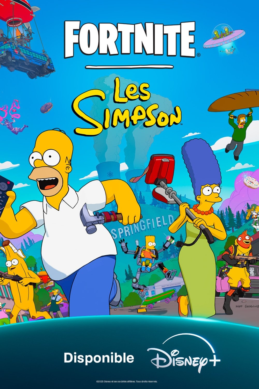 voir serie Fortnite x Les Simpson saison 1
