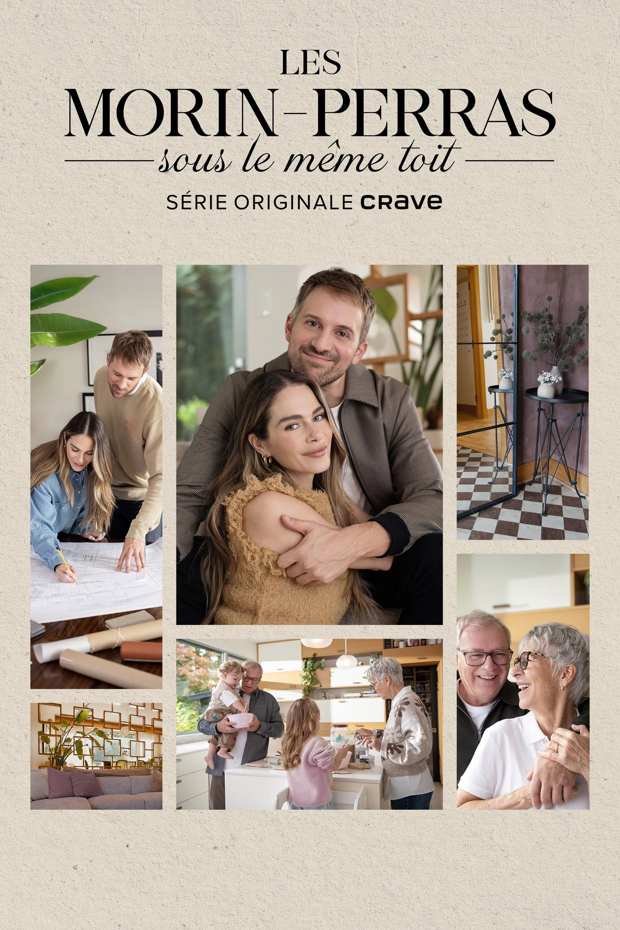 voir serie Les Morin-Perras sous le même toit saison 1